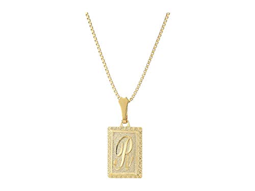 Vanessa Mooney The London Initial Necklace Gold/R One Size