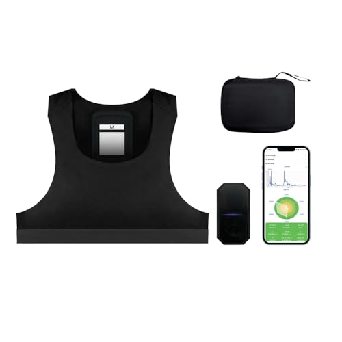 Athlete Series GPS Football Activity Tracker Sports Football Performance Tank Top Wearable Technology APP Control (M)