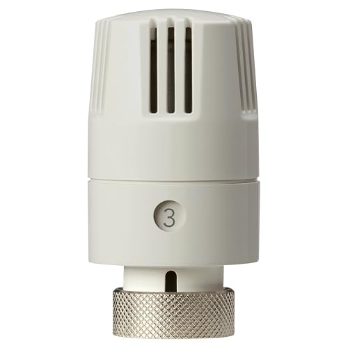TESTA TERMOSTATICA RBM Testa Termostatica TL3 COD. 40820030, Termostatico, Controllo Diretto, Touch, Bianco, Cablato, Montaggio a Parete, Moderno, Termostato
