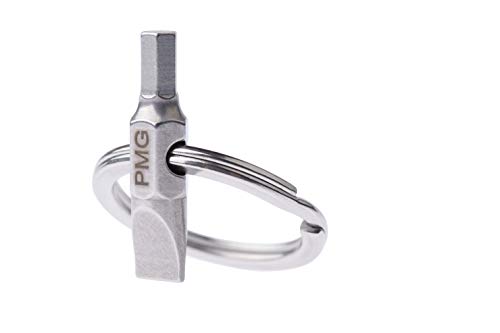 A13 Photographers Multi-Tool 5/32 (4mm) Allen Wrench Hex and Flat Head Key Chain