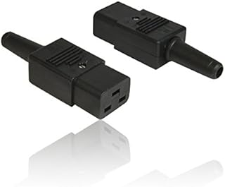 IEC C19 'Kettle' Lead Female Socket Connector Plug Re-wireable 230v or 110v 16A