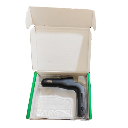 جهاز إرسال G-7 FM ومشغل MP3 للسيارات ، مع منفذ USB وشاحن ، 4 في 1 جهاز إرسال fm بلوتوث للسيارة - اسود G7 - من كابر تريد