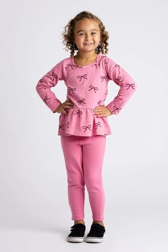 MONICA + ANDY Baby Organic Long Sleeve Peplum Top2