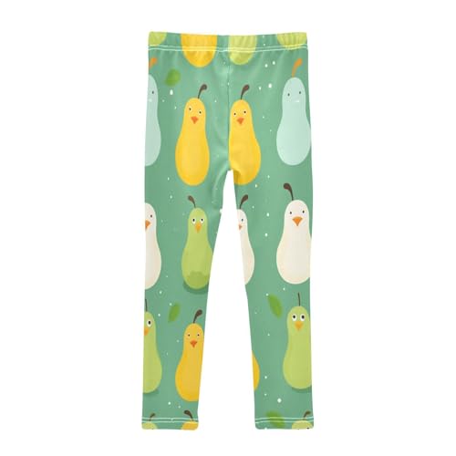 Bolaz Toddler Girls Leggings Printed Yoga Pants Leggings Cartoon Pear for Kids2