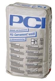 PCI Carrament Malta naturale in pietra 25 kg (bianco)