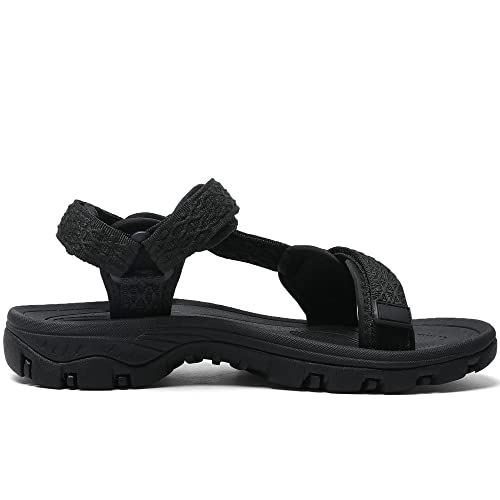 Image of Women's Hiking Sport Sandals Water Outdoor Athletic Shoes With Arch Support Adjustable Velcro Beach Shoes