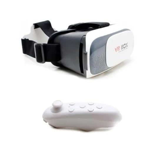 Óculos de Realidade Virtual com Controle Bluetooth para Jogos e Entretenimento