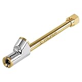 TRUPER VAL-INF-1/4 Válvula infladora de doble cabeza, cuerda 1/4 NPT