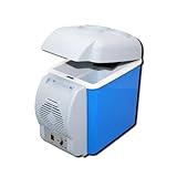 Gatuida 12v Mini Refrigerador y Calentador Portátil Para Coche Frío y Calor Para Bebidas y Comida Viajes Color Azul