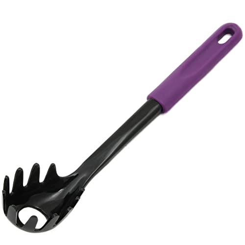 Chef Craft Basic Nylon Pasta/Spaghetti Fork, 11.5 inch, Purple