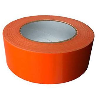 Exa Panzerband 1,88 Zoll x 60 Yards, Kantenband für Handwerk, extra Stärke, keine Rückstände, DIY, Reparaturen, Indoor Outdoor, Buchreparatur, Muss Garage Werkzeug 1.88 Inches x 60 Yards Neon-Orange