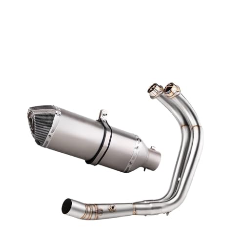 Silencieux d'échappement moto sans fuite pour Yamaha MT07 FZ07 XSR700
