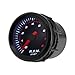 Odometer Digital Tachometer Motorcycle Auto Meter White 2