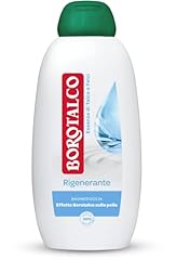 Borotalco Bagnodoccia Rigenerante Essenza di Talco e Felci, Bagnoschiuma Corpo, Formula Rigenerante, Rituale Quotidiano, Effetto Borotalco sulla Pelle, Dermatologicamente Testato, Flacone da 600 ml