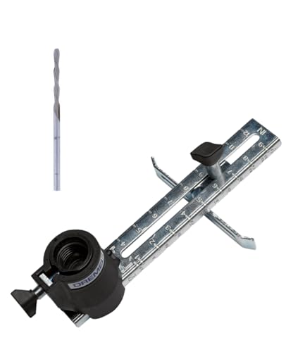 Dremel 678 Kreis- und Parallelschneider, Aufsatz für Multifunktionswerkzeug, Verstellbar, für Fräsen und Schneiden in Gipsplatten, Holz und Laminat