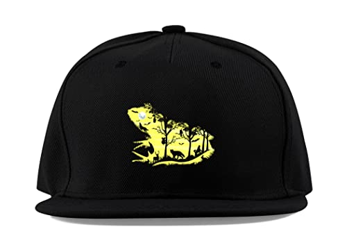 Casquette baseball illusion optique noire pour sublimer votre look streetwear en festival