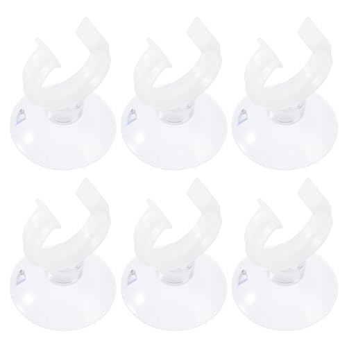 minkissy 6pcs Christmas Decor Hose Candlesticks Holders Taper Candles Home Decoration Cone Holder Stand Window
