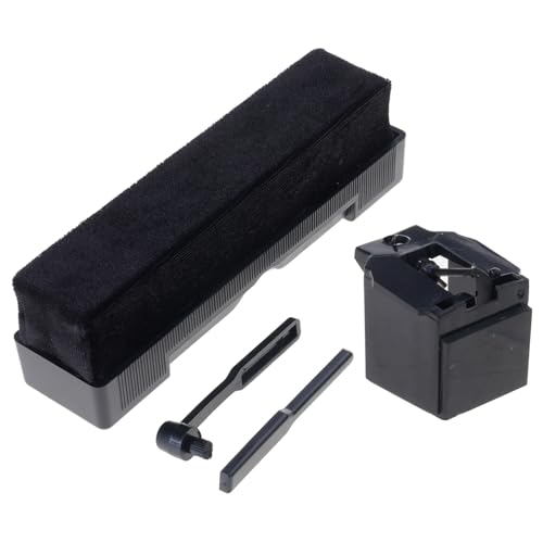 レコードプレーヤースタイラス針ターンテーブルスタイラスレコードとサウンドを確保するためのクリーニングブラシ付きターンテーブルの交換