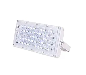 Saish Solutions 12 Volts 25 Watts DC LED Flood Light Directly Run on Any 12 Volts Battery Supply or Any 12 Volts Solar Panel via Solar Charge Controller