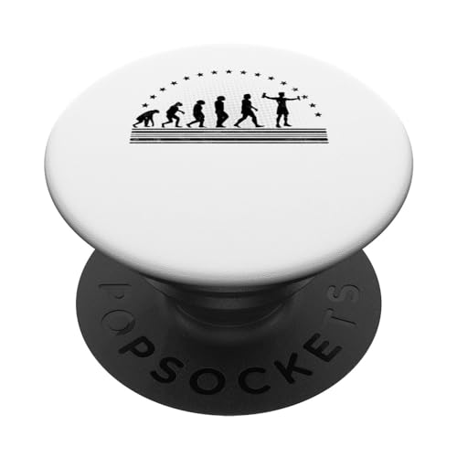 The Fitness Evolution Retro Gym Hombres Fitness PopSockets PopGrip Intercambiable