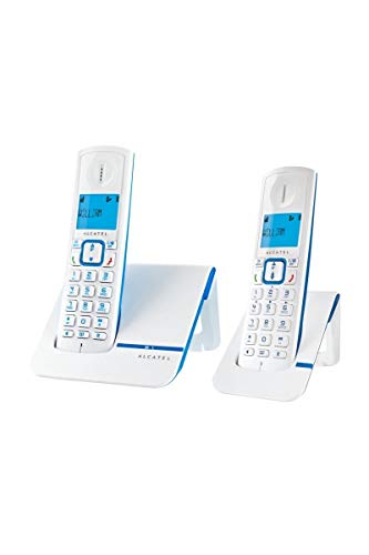 Alcatel Versatis F230 Duo - Telefono cordless blu