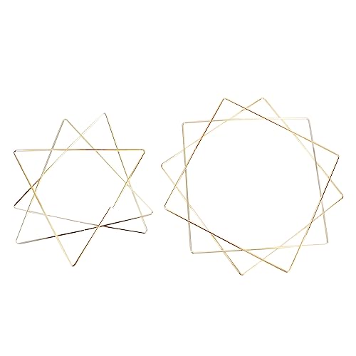 VOSAREA 6Pcs Decorative Dream Catcher Rings Handmade Frames for DIY Crafts Wall Decor and Home Decoration