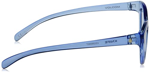 Volcom Mod Knife Crystal Sky Sunglasses with Blue Lens3