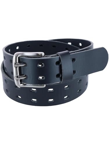 Toneka Men's Double Hole Bridle Belt3