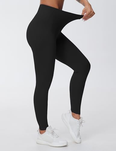 THE GYM PEOPLE Women's High Waist Yoga Leggings Ultra Stretchy Soft Breathable Tummy Control Running Workout Pants3