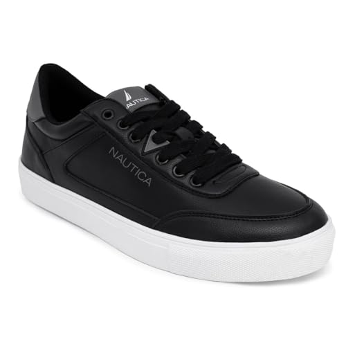 Image of Nautica Men's Casual Shoe, Classic Lace-Up Low Top Loafer, Fashion Sneaker - in Medium & Wide Width Sizes