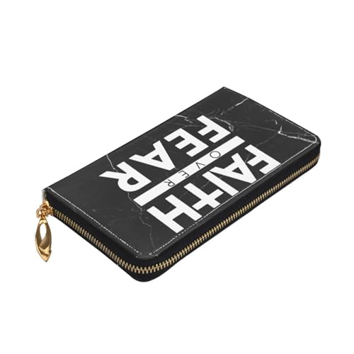Faith Over Fear Bible Scripture Verse Christian Wallet Card Bag4