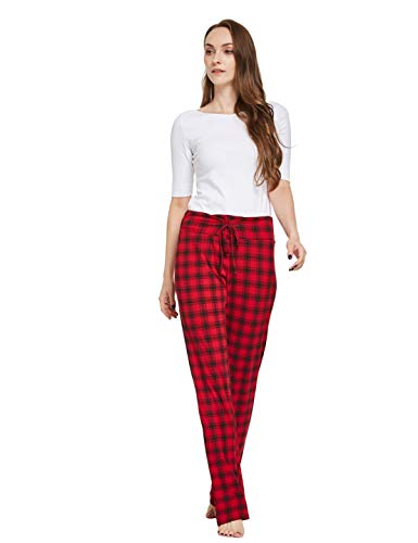Image of CYZ Womens Casual Stretch Cotton Pajama Pants Simple Lounge Pants