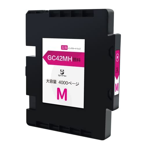 Amazon.co.jp: 【W-ink】リコー用 RICOH GC42MH マゼンター 互換インク