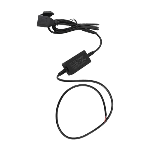 Motorcycle USB Charging Port, 5V 2A Waterproof Power Socket, Charging for GPS and Mobile Devices