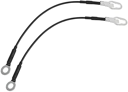 X AUTOHAUX Truck Tailgate Lift Support Cables for Ford for Ranger 1993-2001 2003 2004 2006 2007 2008 2 Pcs