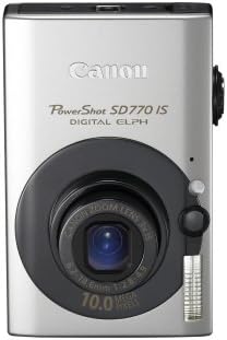 Canon PowerShot SD770IS 10MP Digital Camera with 3x Optical Image Stabilized Zoom (Black)