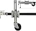 Produktbild ybaymy Stützräder Anhänger zum Klappen Schwerlast 680kg Kapazität Drehgelenk Trailer Zunge Jack PKW Anhänger Stützrad Automatik Wohnwagen Stützrad Trailer