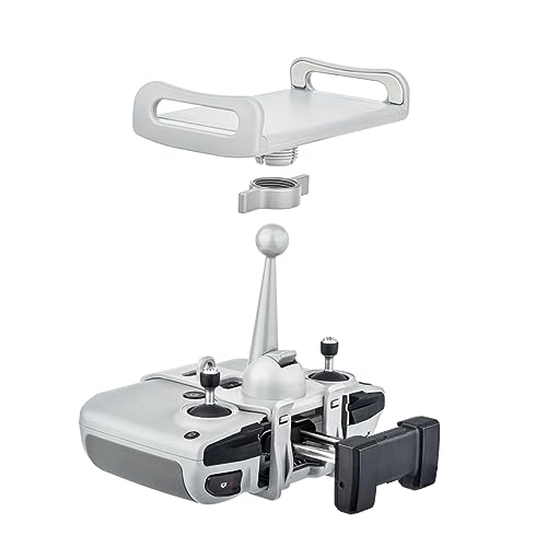 SHOWERORO Remote Control Tablet Mount Extender for Air Holder with Screw Compatible with Tablets Easy Locking Accurate Button Access Ball Head
