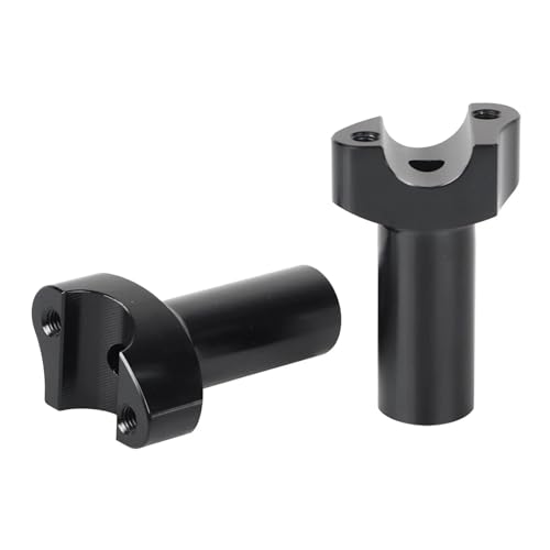 Torretas elevadoras de manillar de aluminio de 4" para moto Harley 3