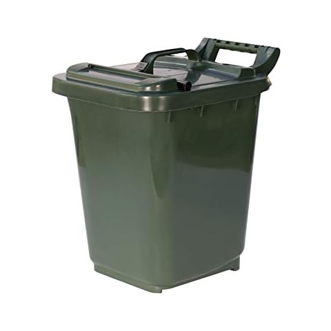 Kerbside Compost Caddy with Locking Lid Cover
