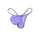Faringoto Netz-Tanga für Herren, G-String, Micro-Tanga, Bikini-Slip, Violett, Medium