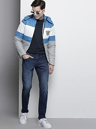 The Indian Garage Co Men's Polyester Standard Puffer Jacket