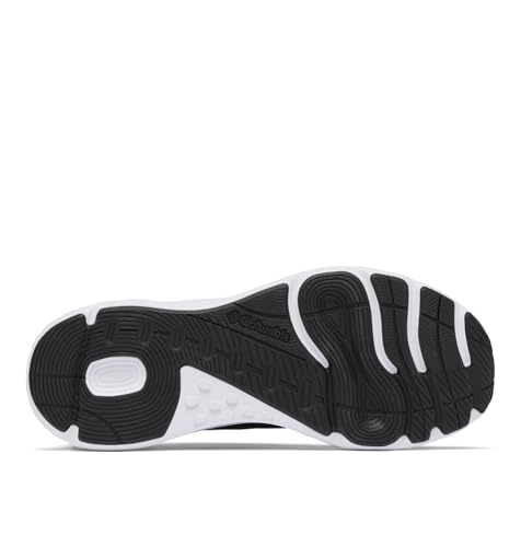 Columbia Women's Konos Featherweight Running Shoe, Black/White, 9