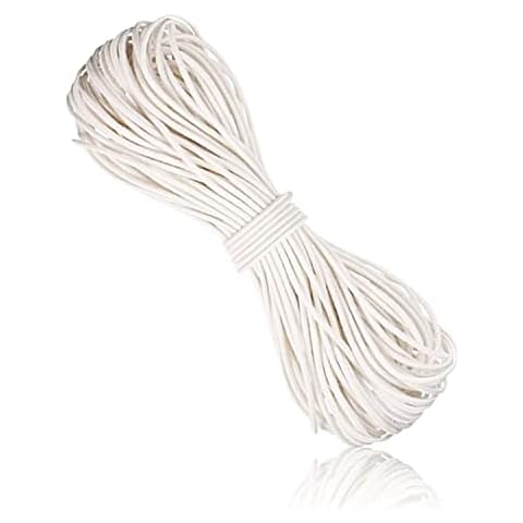 Cordón elástico Lang Horn 1mm 5m blanco Cover