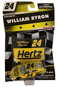 Nascar Authentics William Byron Diecast Car 64 Scale 2019
