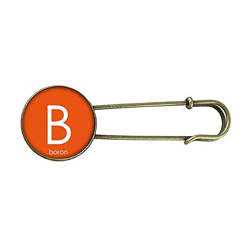 Chestry Elements Broche rétro en métal Bore B pour table d'époque, M