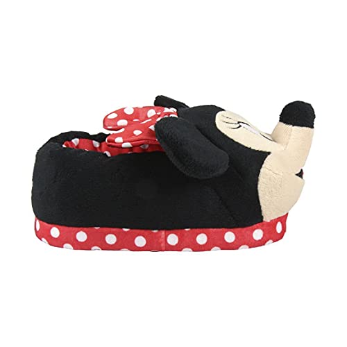 MINNIE MOUSE Zapatillas de Estar por Casa 3D Rojo