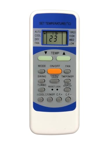 Image of Upix AC Remote No. 160 (No Backlight), Compatible /Replacement for Carrier AC Remote Control (Exactly Same Remote Will Only Work)