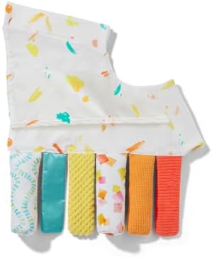 LOVEVERY | The Sensory Strands | The Perfect Play Gym Add On, Sensory Montessori, Infant Learning Sensory Baby Toys for Newborn, Ages 0-12 months