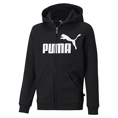 PUMA Herren Essentials Big Logo Jugend Hoodie mit durchgehendem...